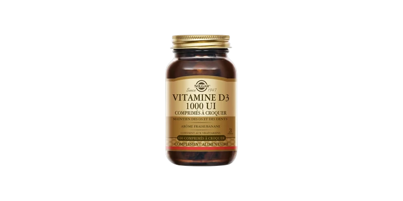 vitamine-d3-1000-ui-comprimes-a-croquer-solgar