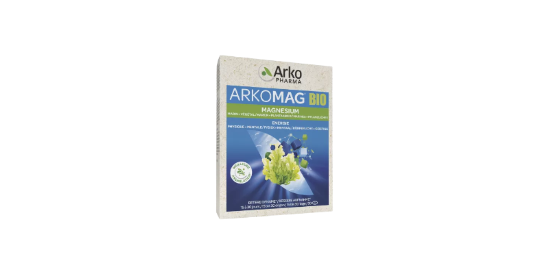Arkomag® bio Magnésium marin + végétal — Arko Pharma