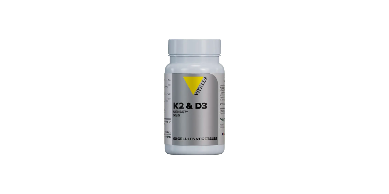 Vitamines K2 MenaQ7® & D3 50μg — Vit'all+