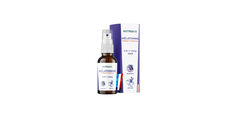 Mélatonine en spray — Nutri&Co
