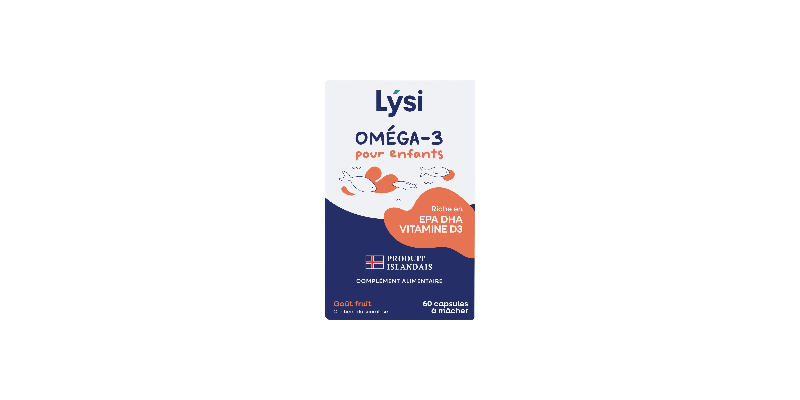 Oméga-3 Enfant - Capsules à Mâcher — Lysi