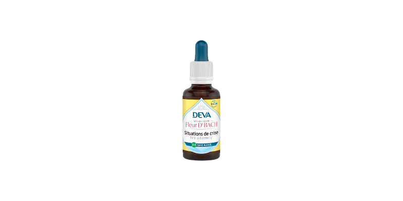 Situations de crise (First Aid Remedy) sans alcool - Fleurs de Bach — Deva