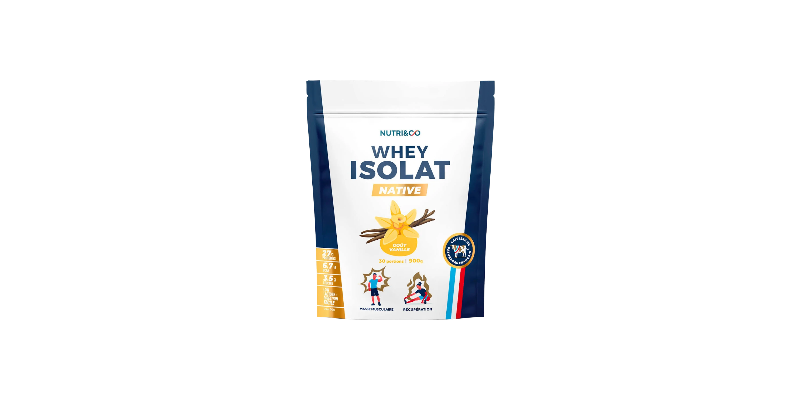 Whey Isolat Native - vanille — Nutri&Co