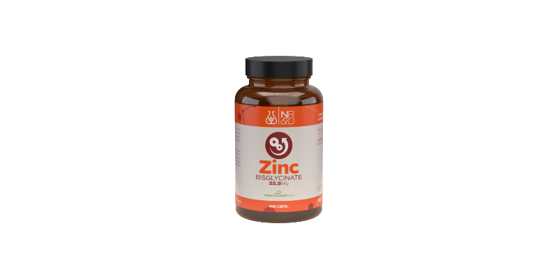 Zinc bisglycinate 22.5 mg — Nutri-logics (NR&D)